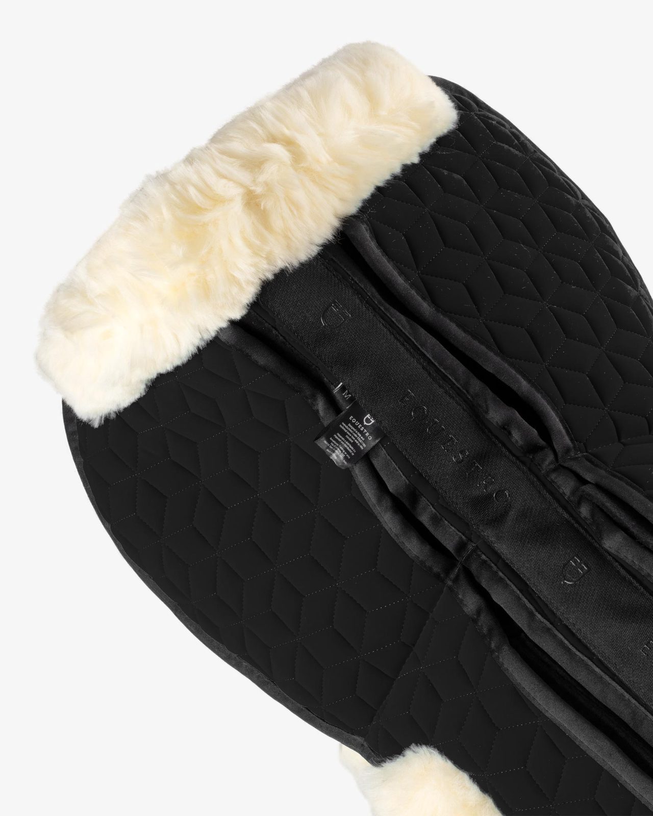 Elastane pad with pockets and sheepskin lining