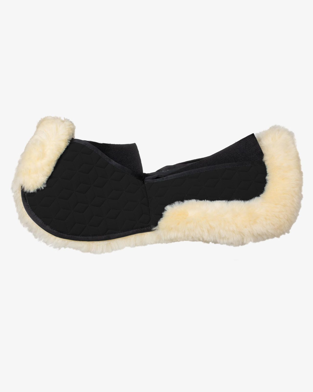 Elastane pad with pockets and sheepskin lining