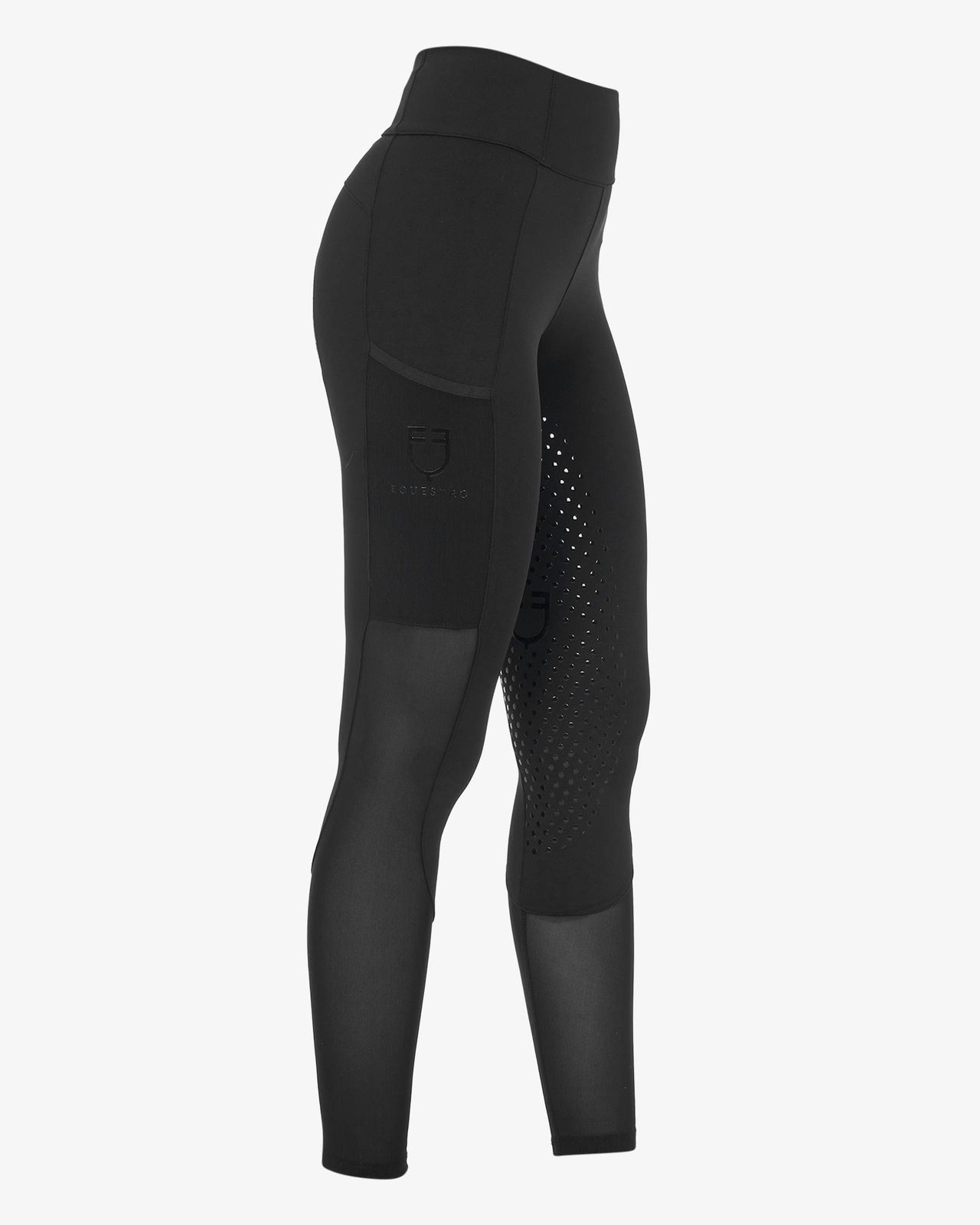 Leggings donna full grip con inserti perforati
