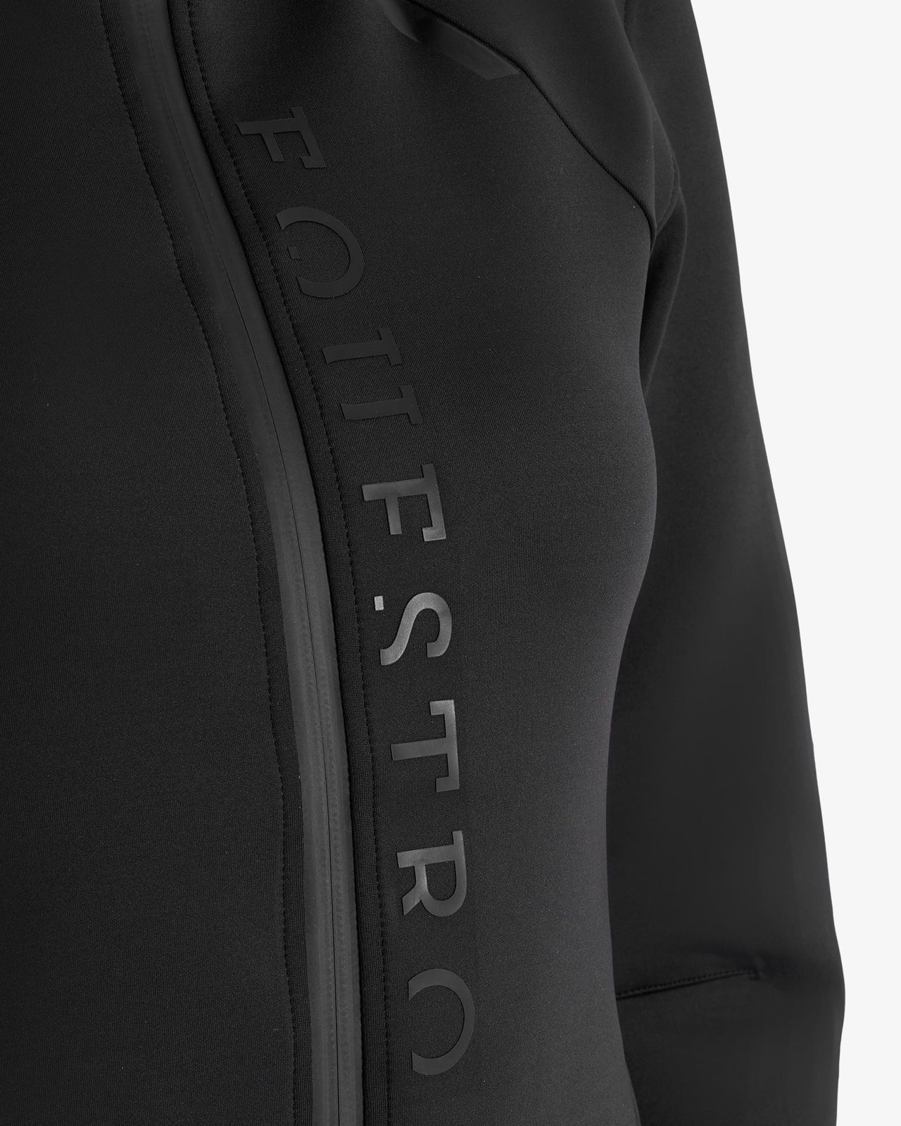 Women's technical sweatshirt in jersey with zip