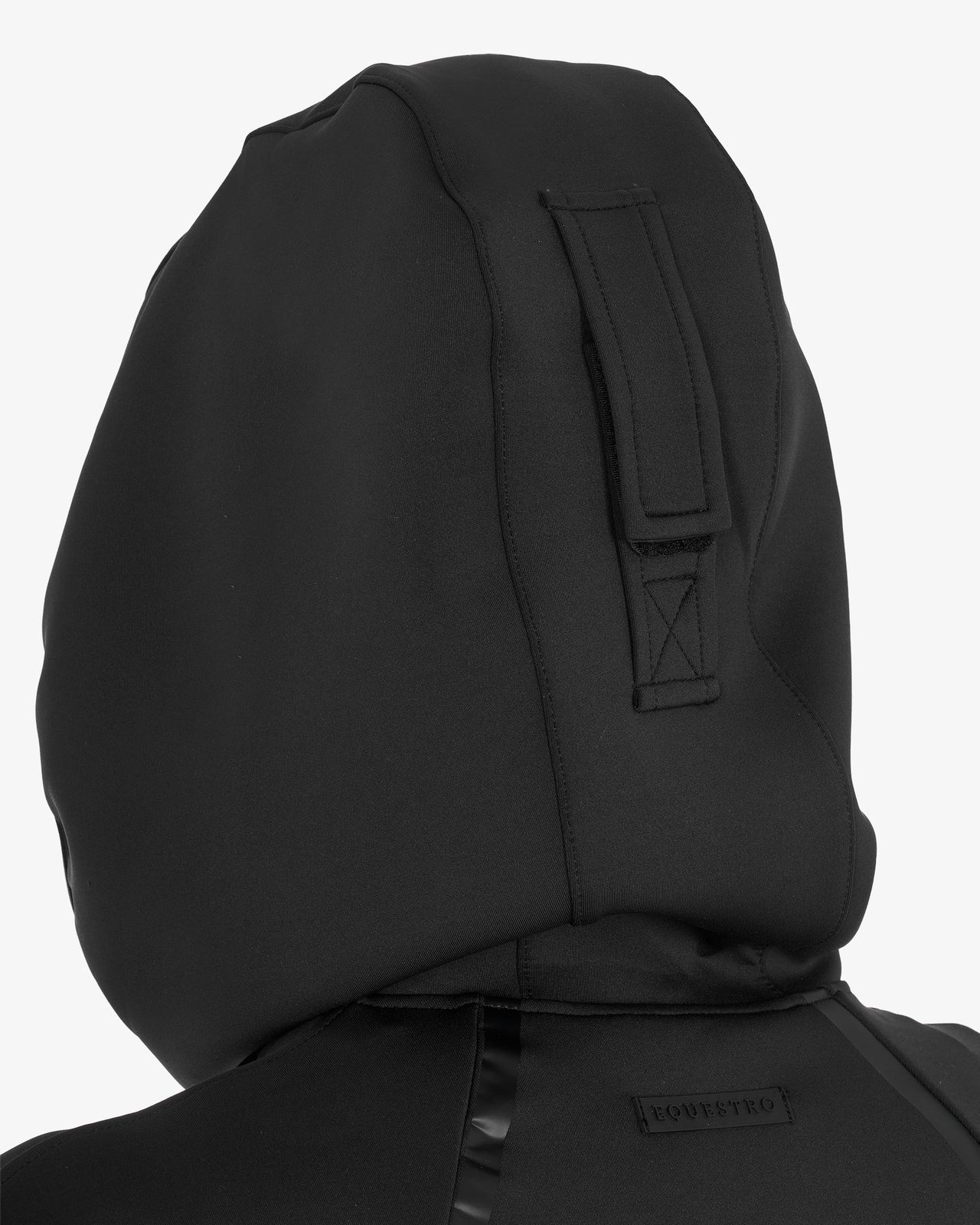 Women's technical sweatshirt in jersey with zip