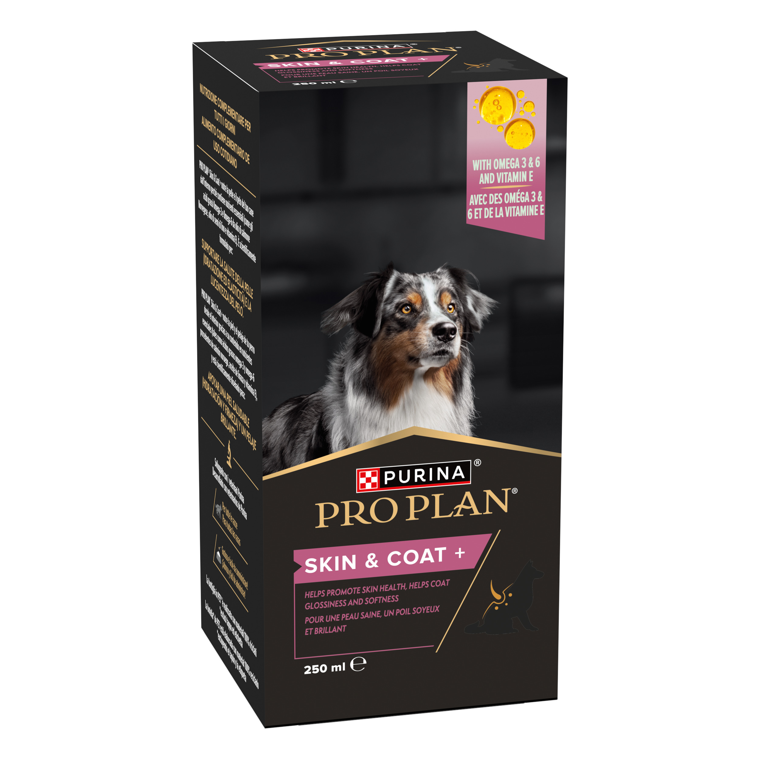 PRO PLAN DOG SUPPLEMENT SKIN AND COAT +






