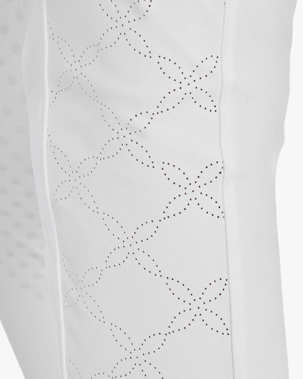 Leggings bambina con decorazioni perforate