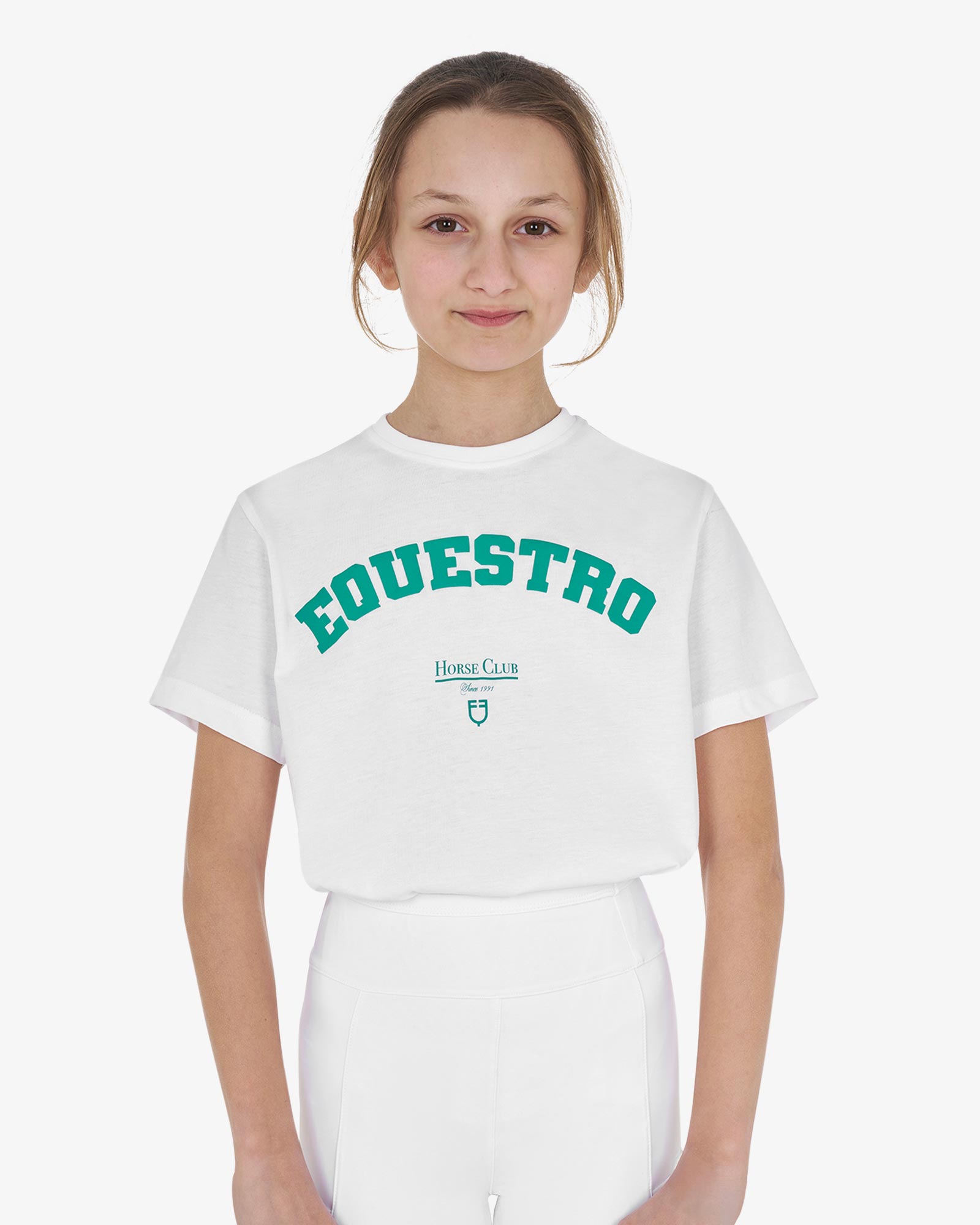 Girls' Horse Club cotton T-shirt