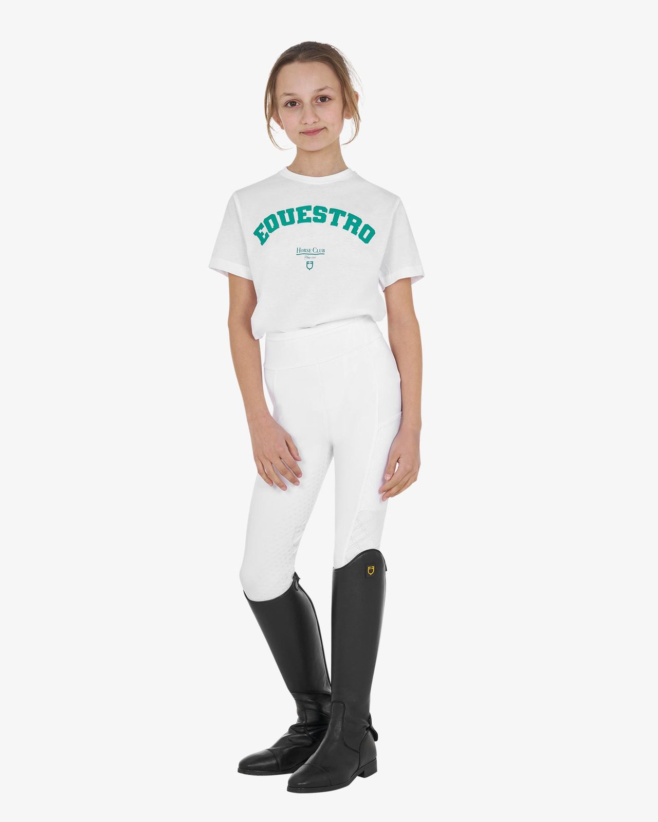 Girls' Horse Club cotton T-shirt