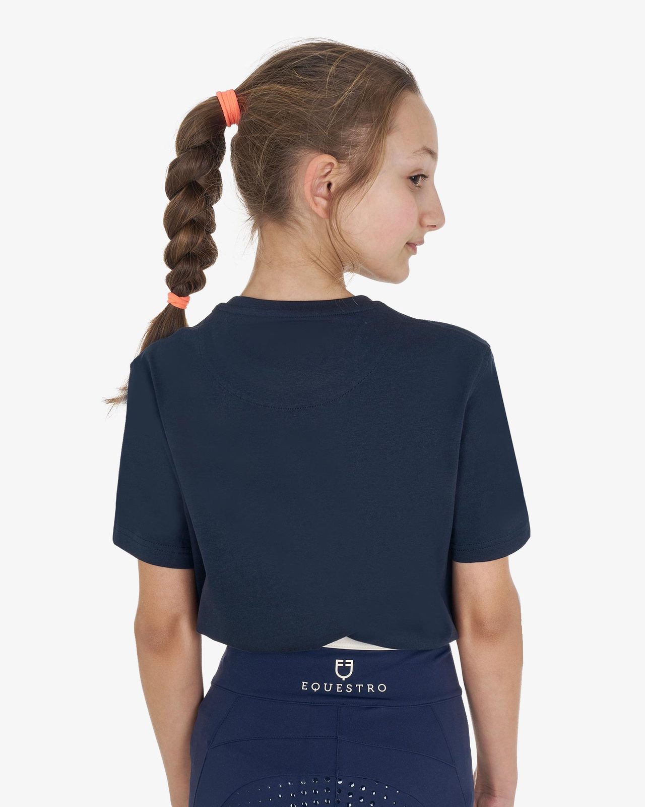 T-shirt bambina Horse Club in cotone