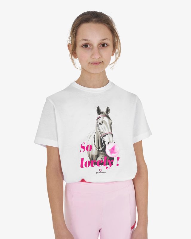 T-shirt bambina So Lovely in cotone