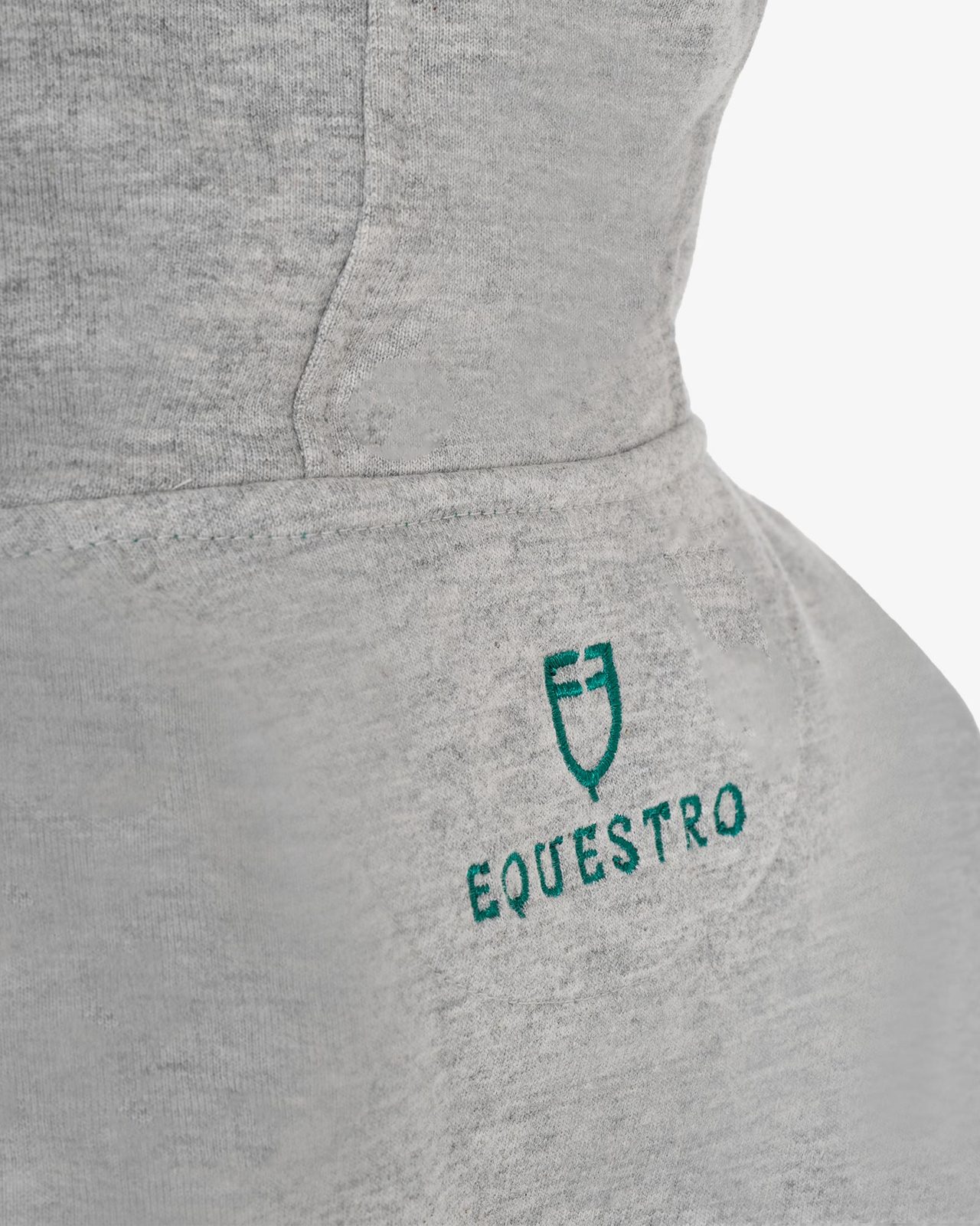 Kids' hoodie with zip and sponge lettering