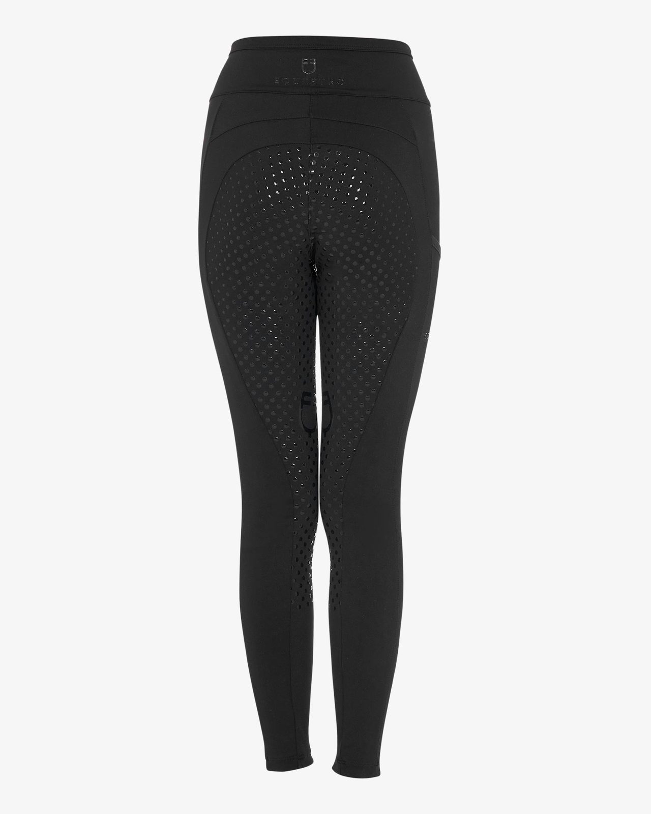 Leggings bambina con decorazioni perforate