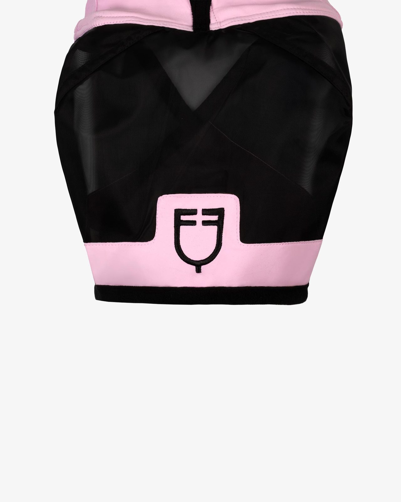 Fly mask with front logo