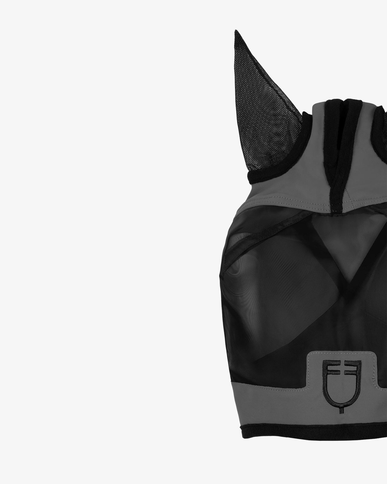 Maschera antimosche con logo frontale
