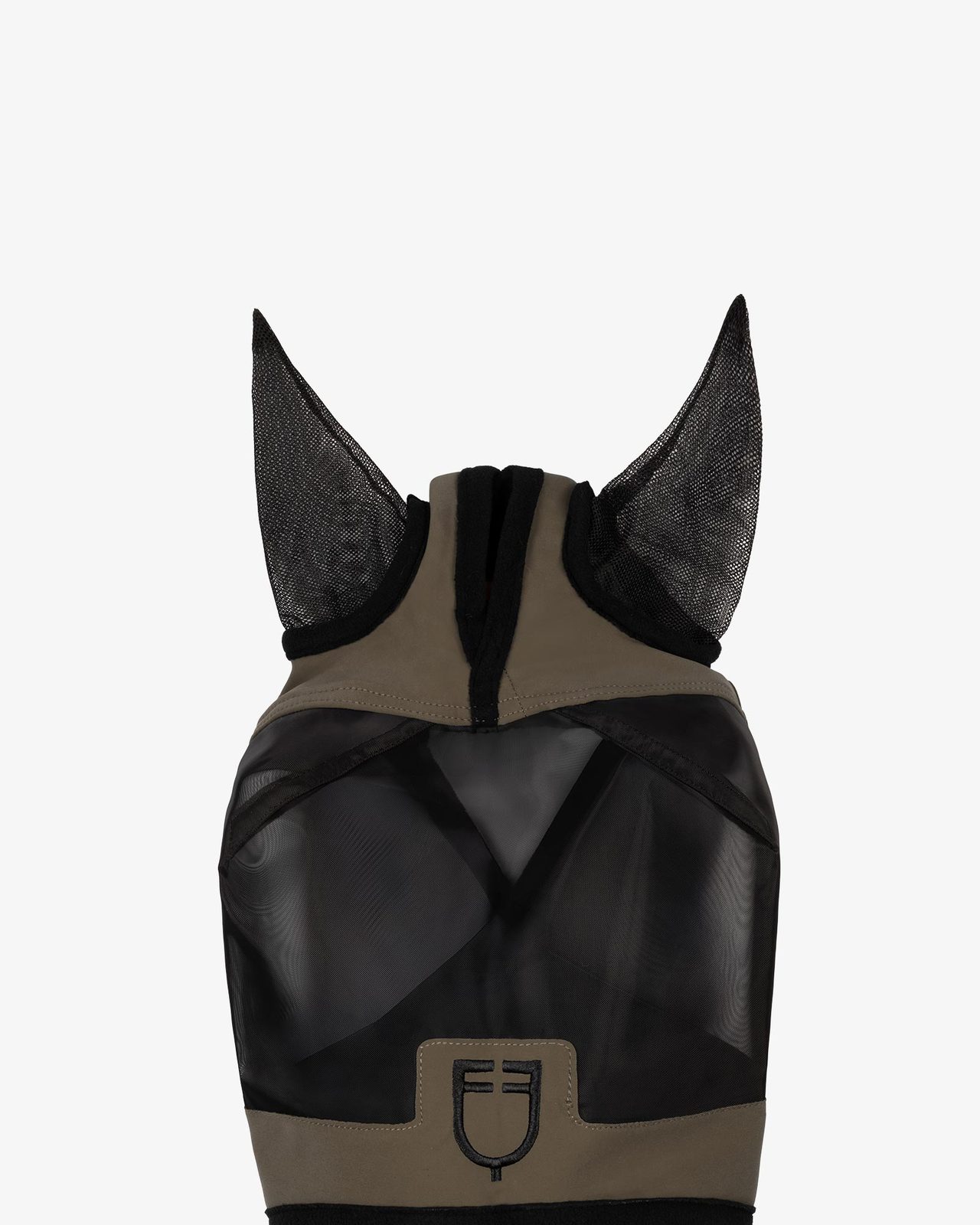 Fly mask with front logo