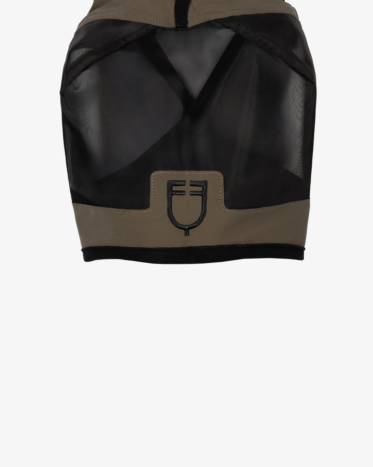Fly mask with front logo