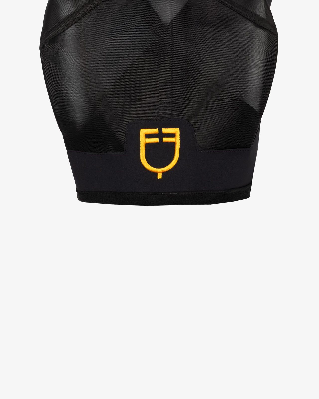 Fly mask with front logo