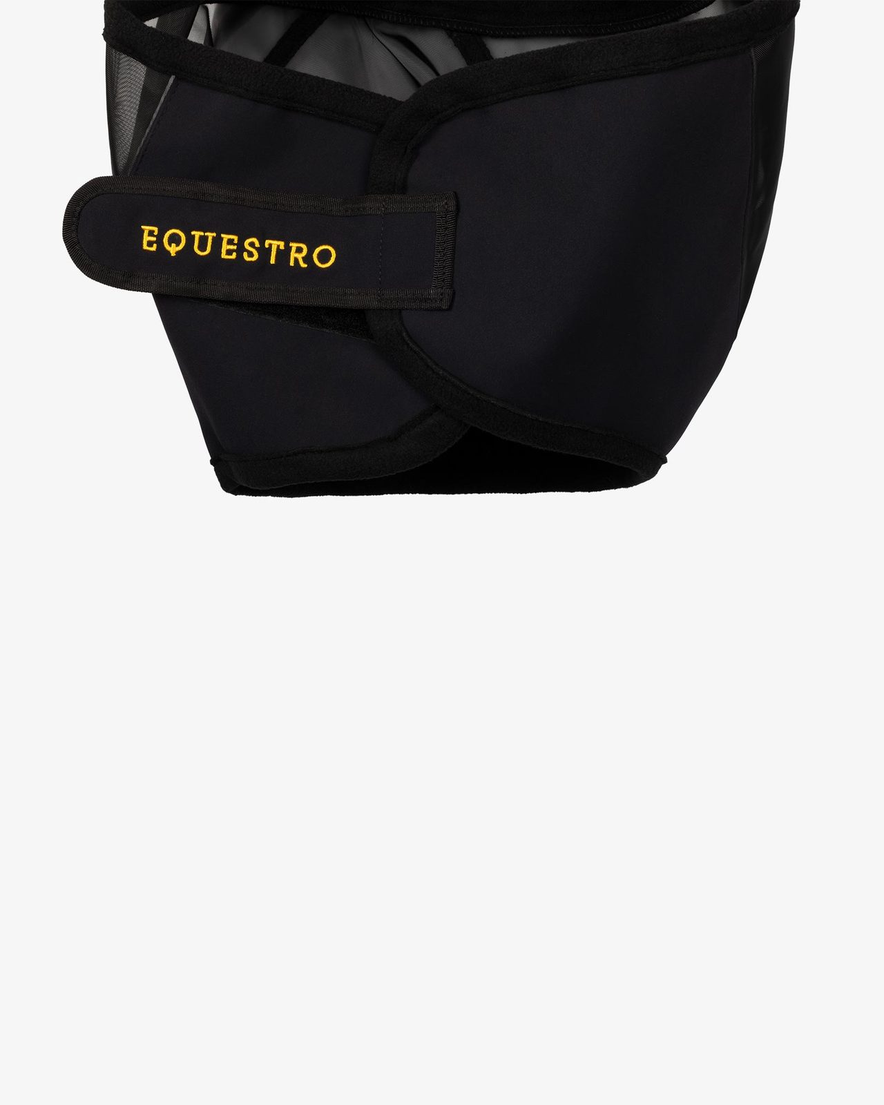 Fly mask with front logo