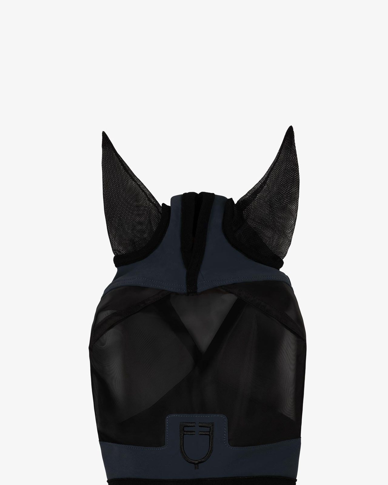 Fly mask with front logo
