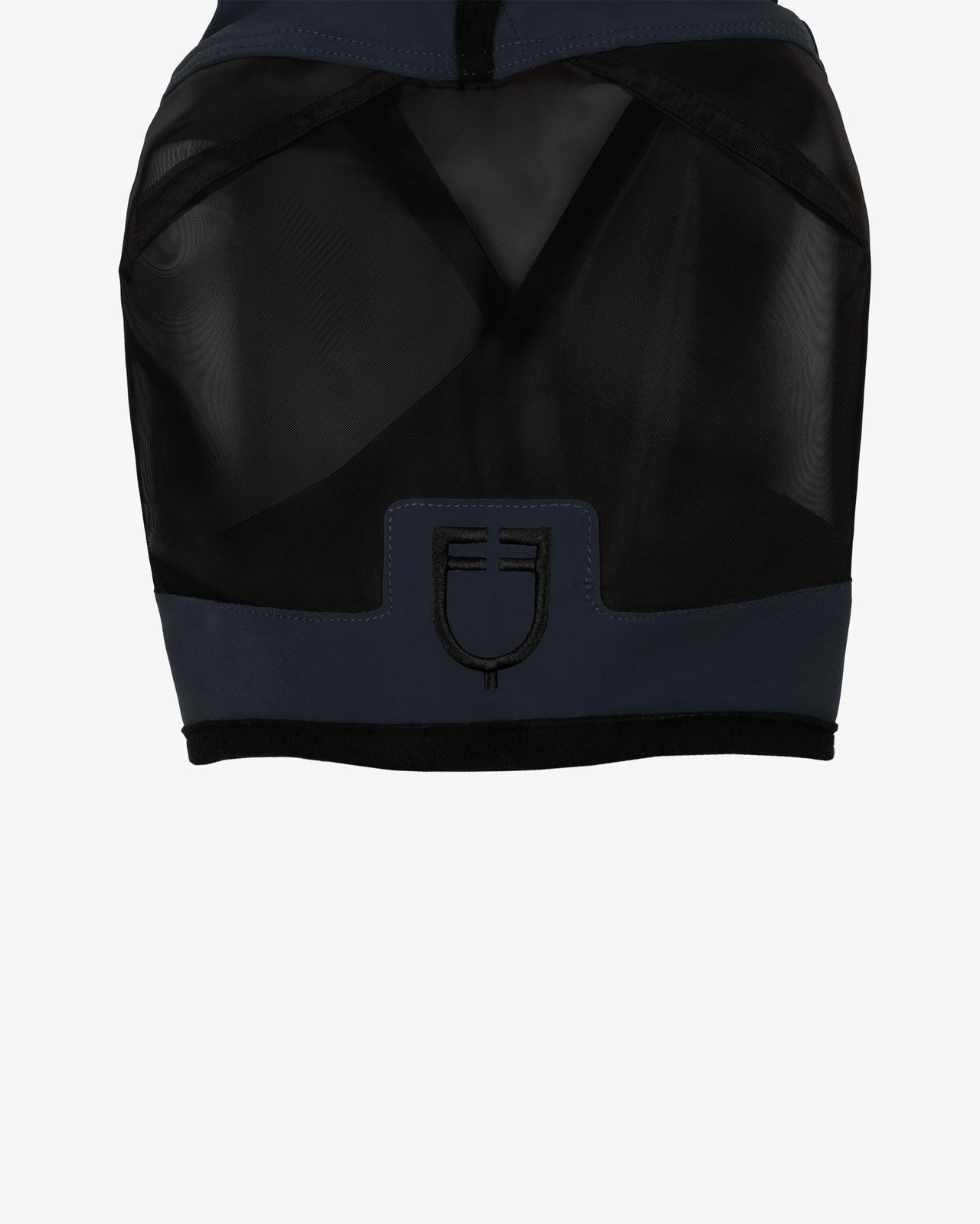 Fly mask with front logo