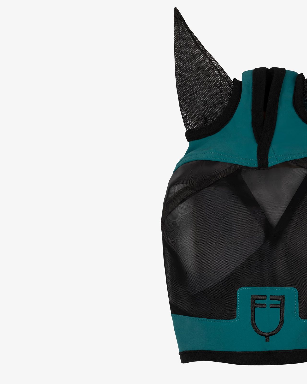 Maschera antimosche con logo frontale