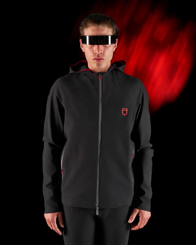 Equestro Ridertechnology men's technical hooded sweatshirt