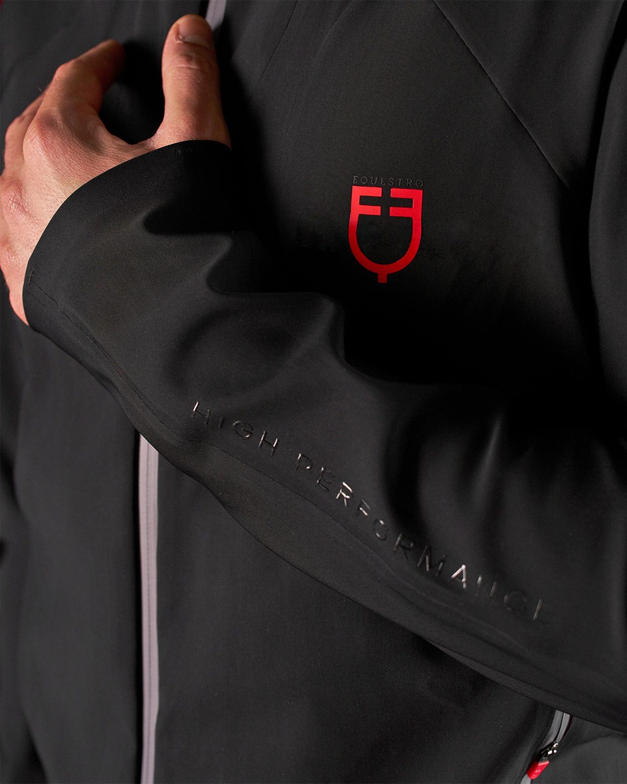 Equestro Ridertechnology men's technical hooded sweatshirt