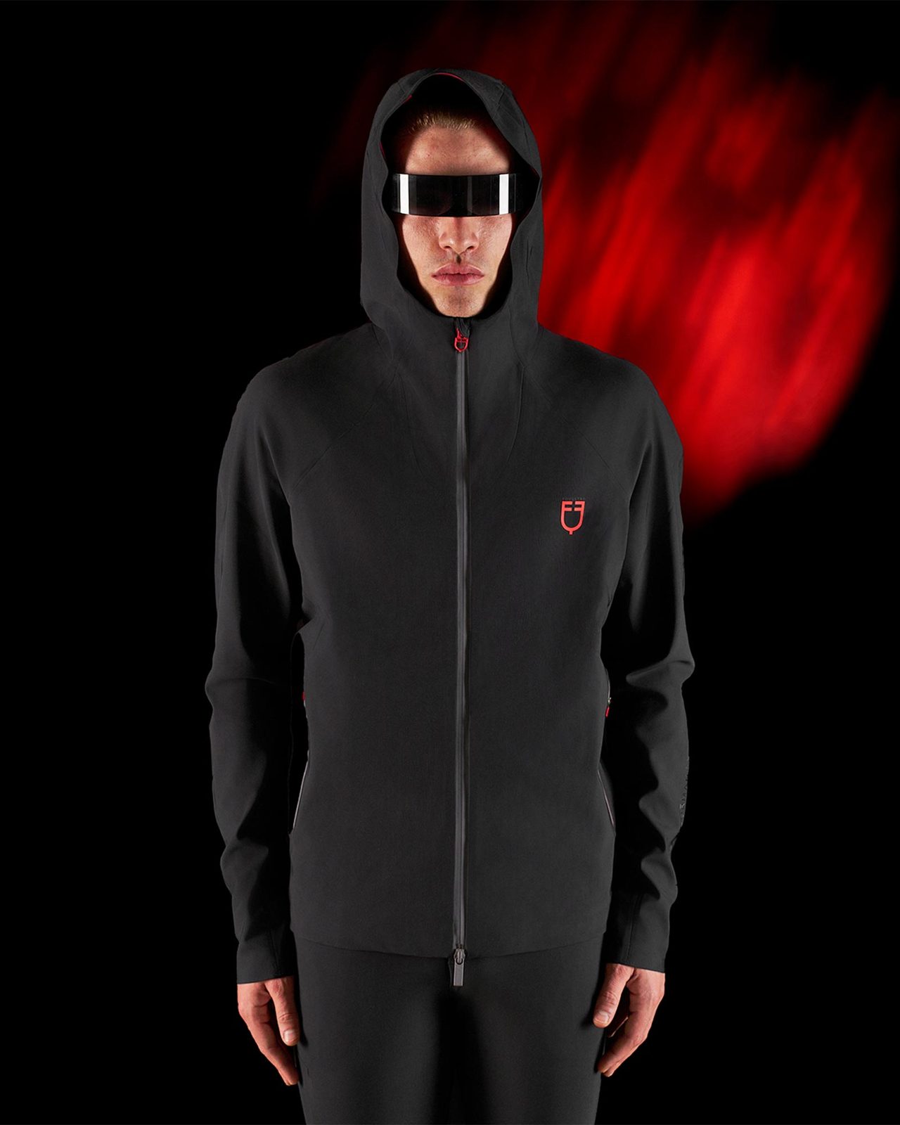 Equestro Ridertechnology men's technical hooded sweatshirt