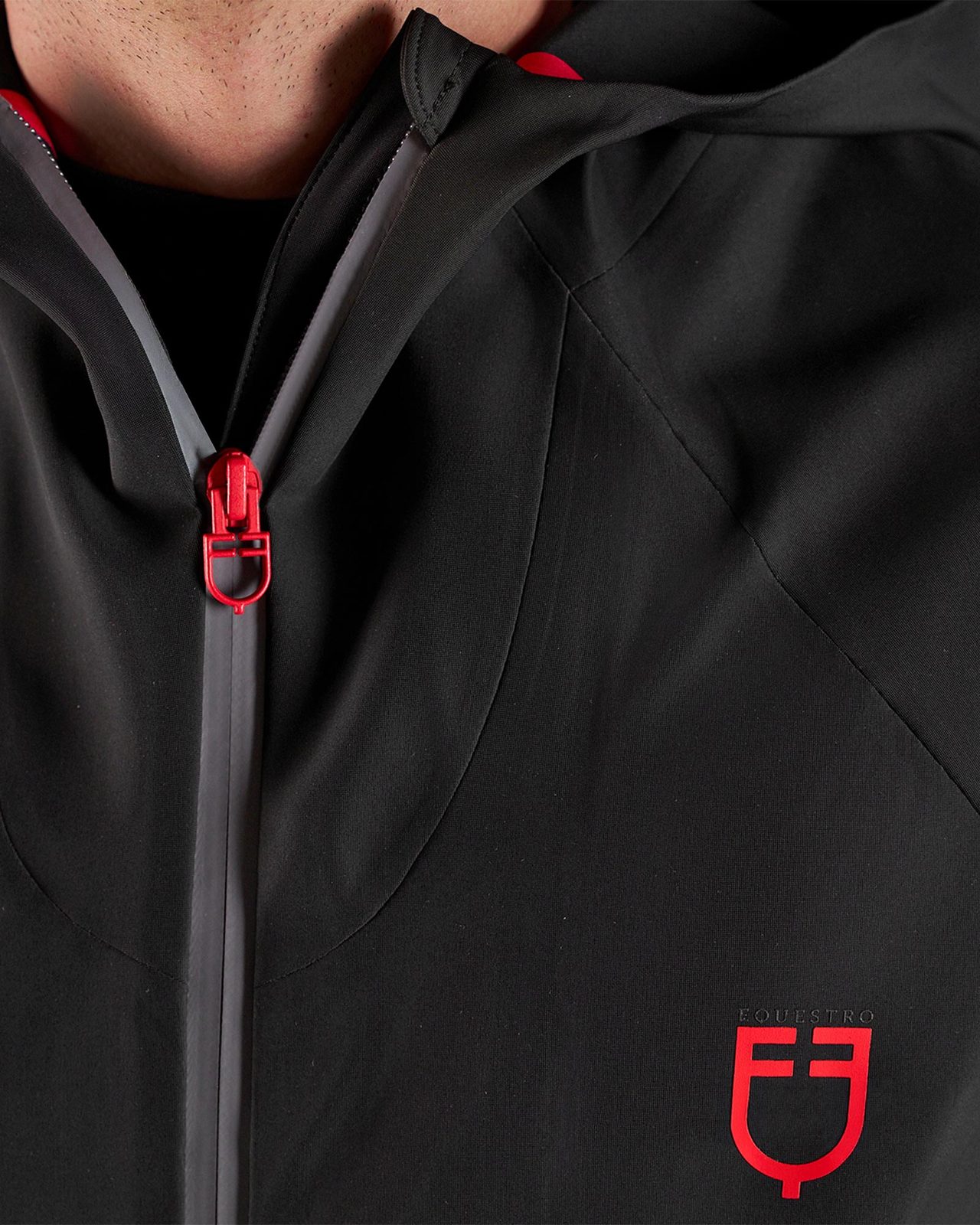 Equestro Ridertechnology men's technical hooded sweatshirt