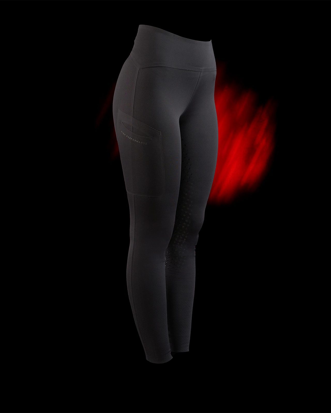 Equestro Ridertechnology women's high waisted full grip leggings