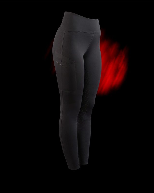 Equestro Ridertechnology women's high waisted full grip leggings