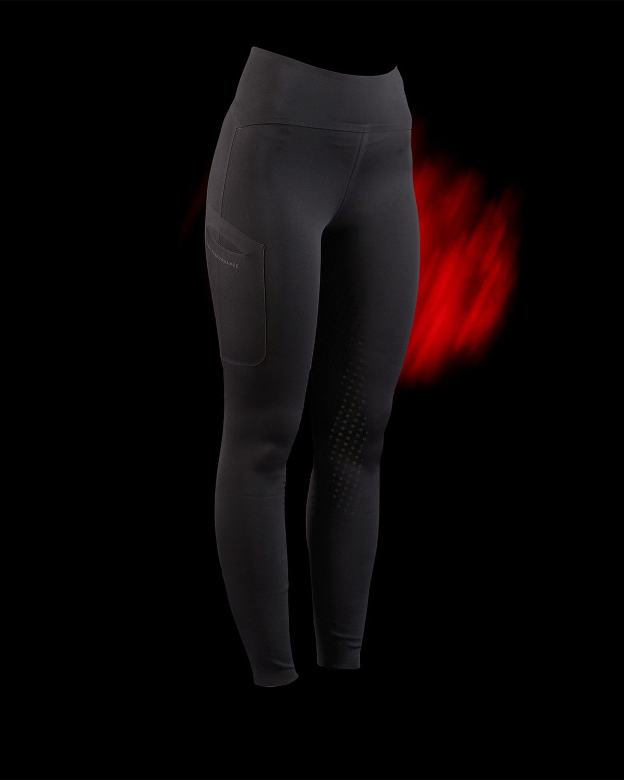 Equestro Ridertechnology women's high waisted full grip leggings