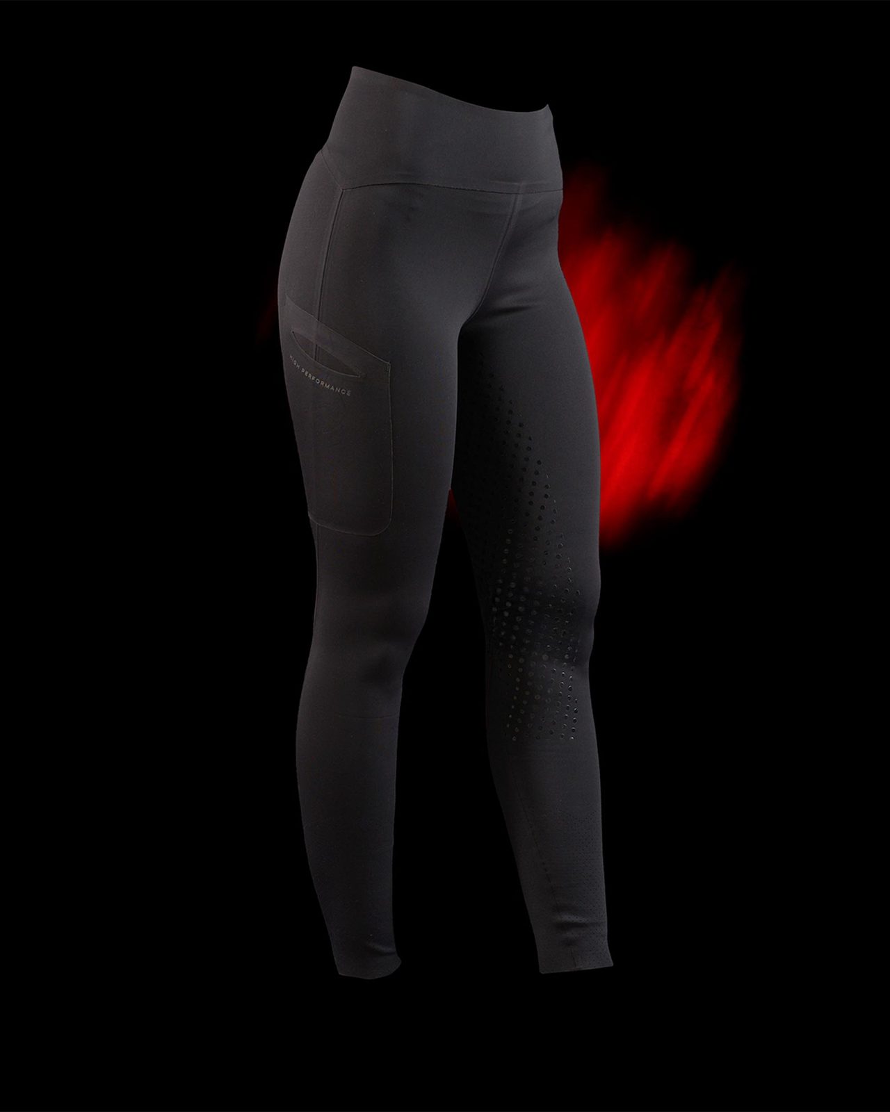 Equestro Ridertechnology women's high waisted full grip leggings