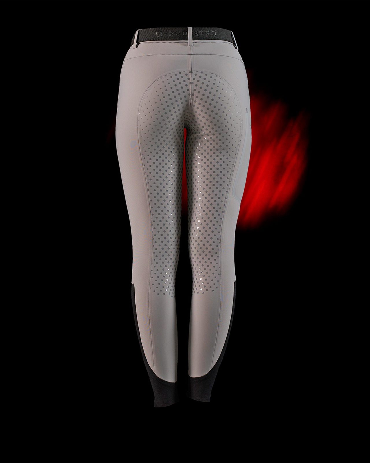 Pantalone slim fit donna Equestro Ridertechnology full grip