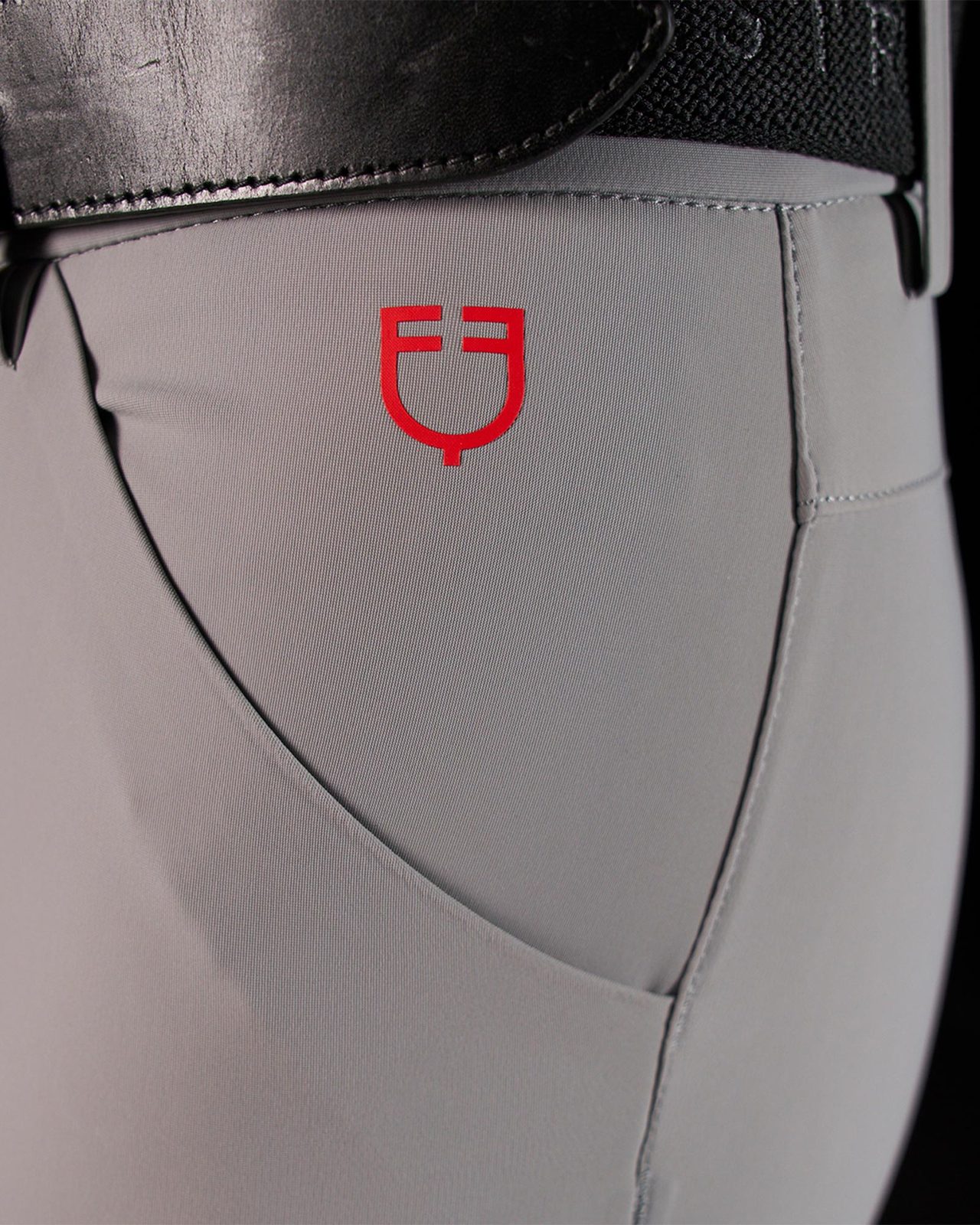 Pantalone slim fit donna Equestro Ridertechnology full grip