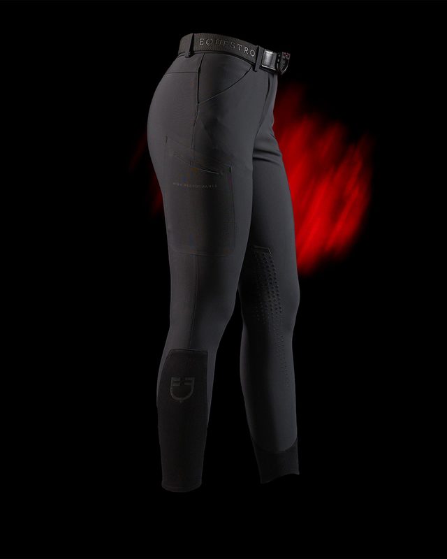 Equestro Ridertechnology women's slim fit breeches heat-sealed seams