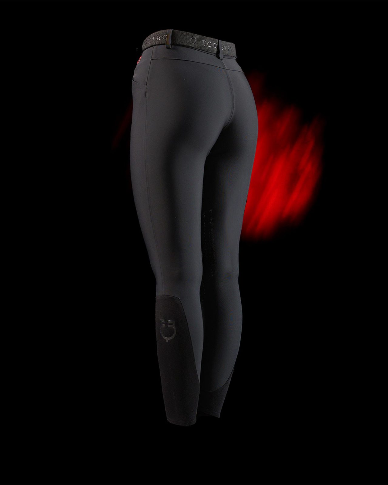 Equestro Ridertechnology women's slim fit breeches heat-sealed seams