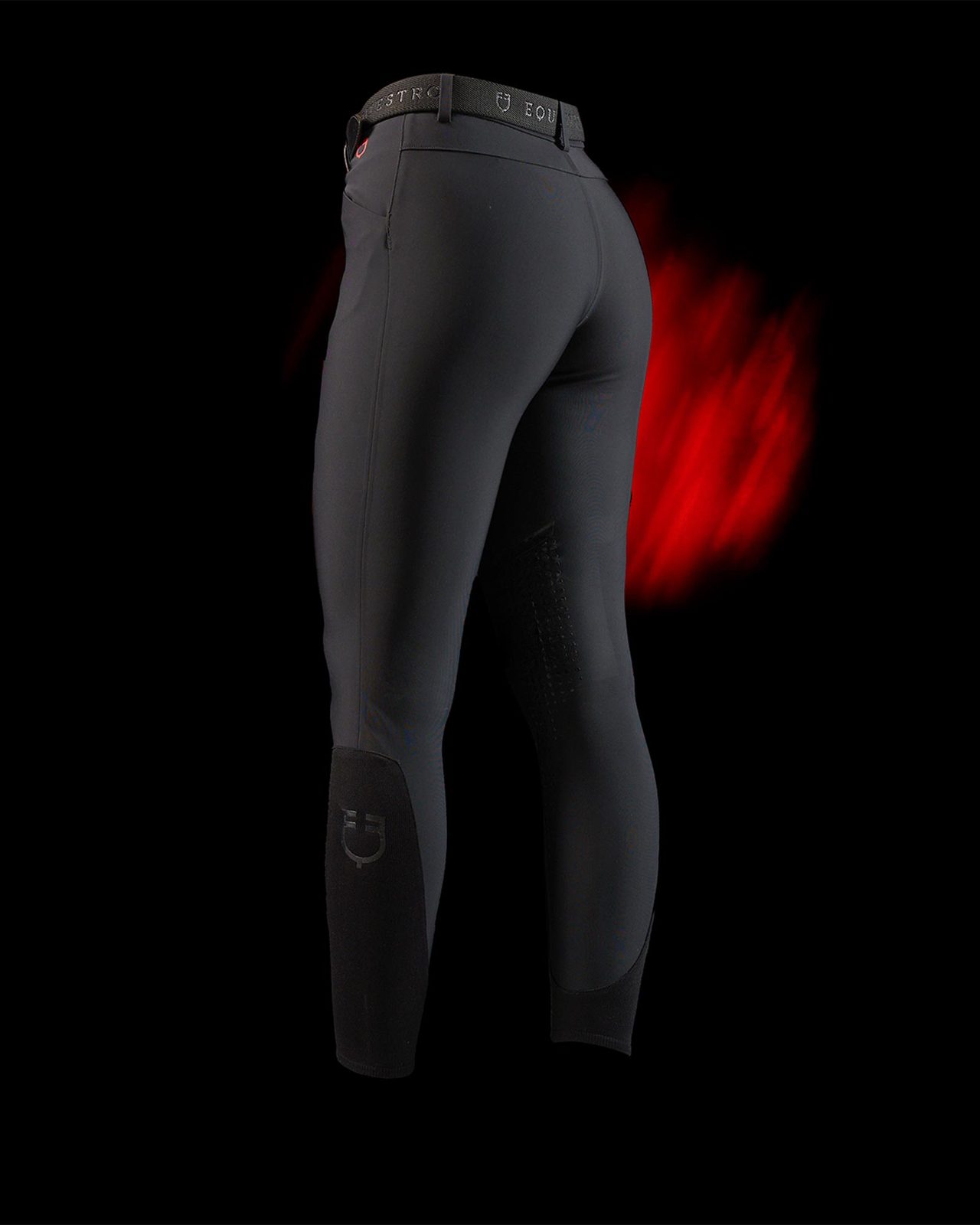 Equestro Ridertechnology women's slim fit breeches heat-sealed seams