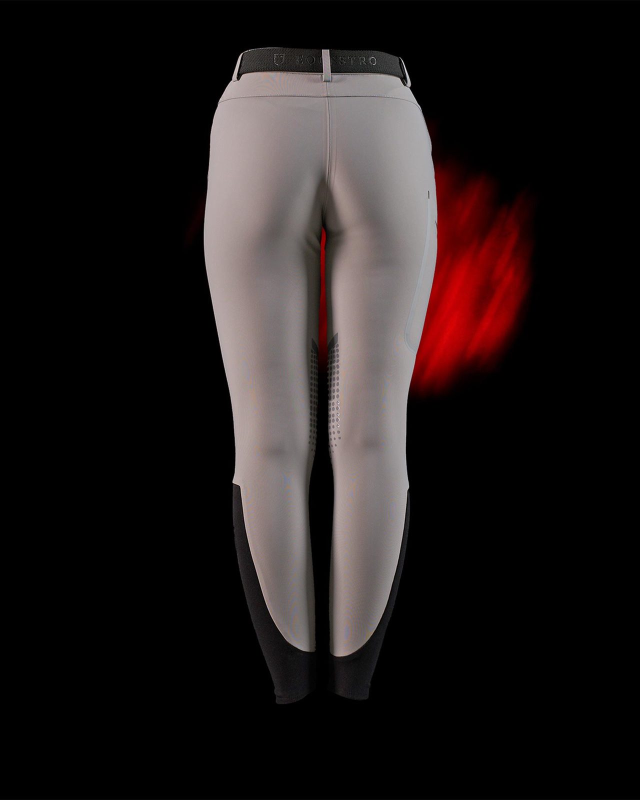 Pantalone slim fit donna Equestro Ridertechnology cuciture termosaldate