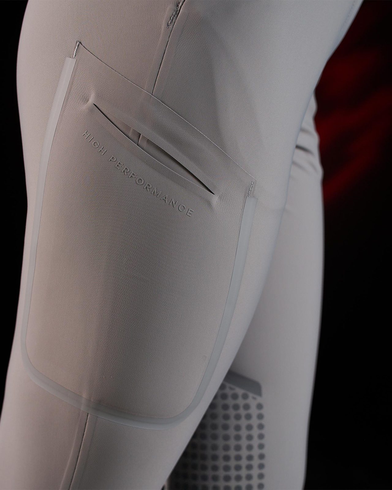Pantalone slim fit donna Equestro Ridertechnology cuciture termosaldate