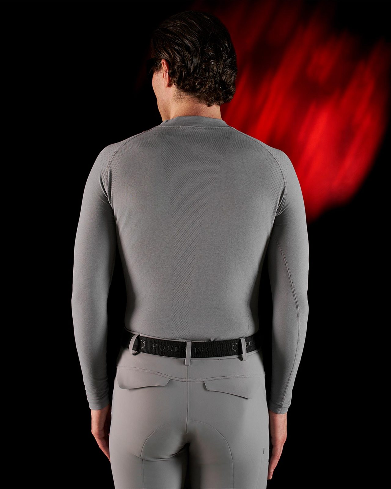 Base layer uomo Equestro Ridertechnology manica lunga