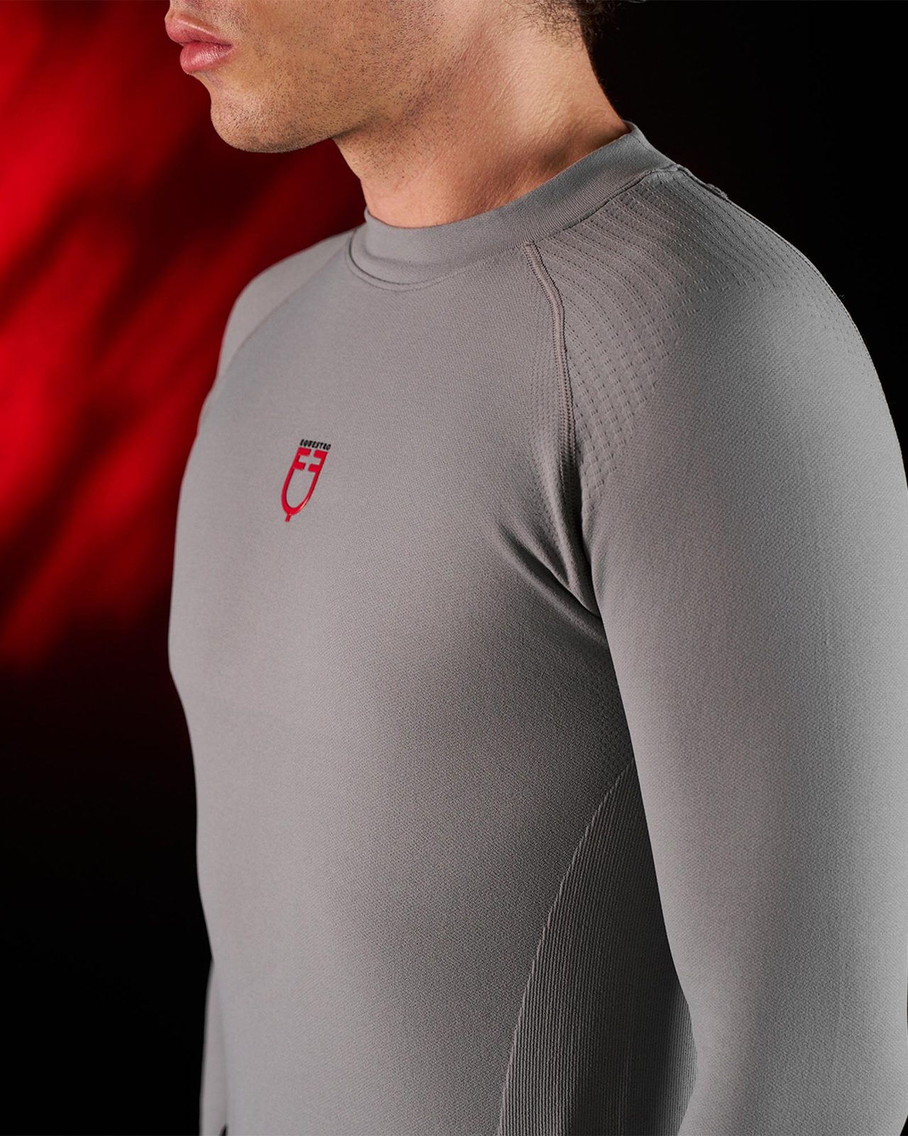 Base layer uomo Equestro Ridertechnology manica lunga