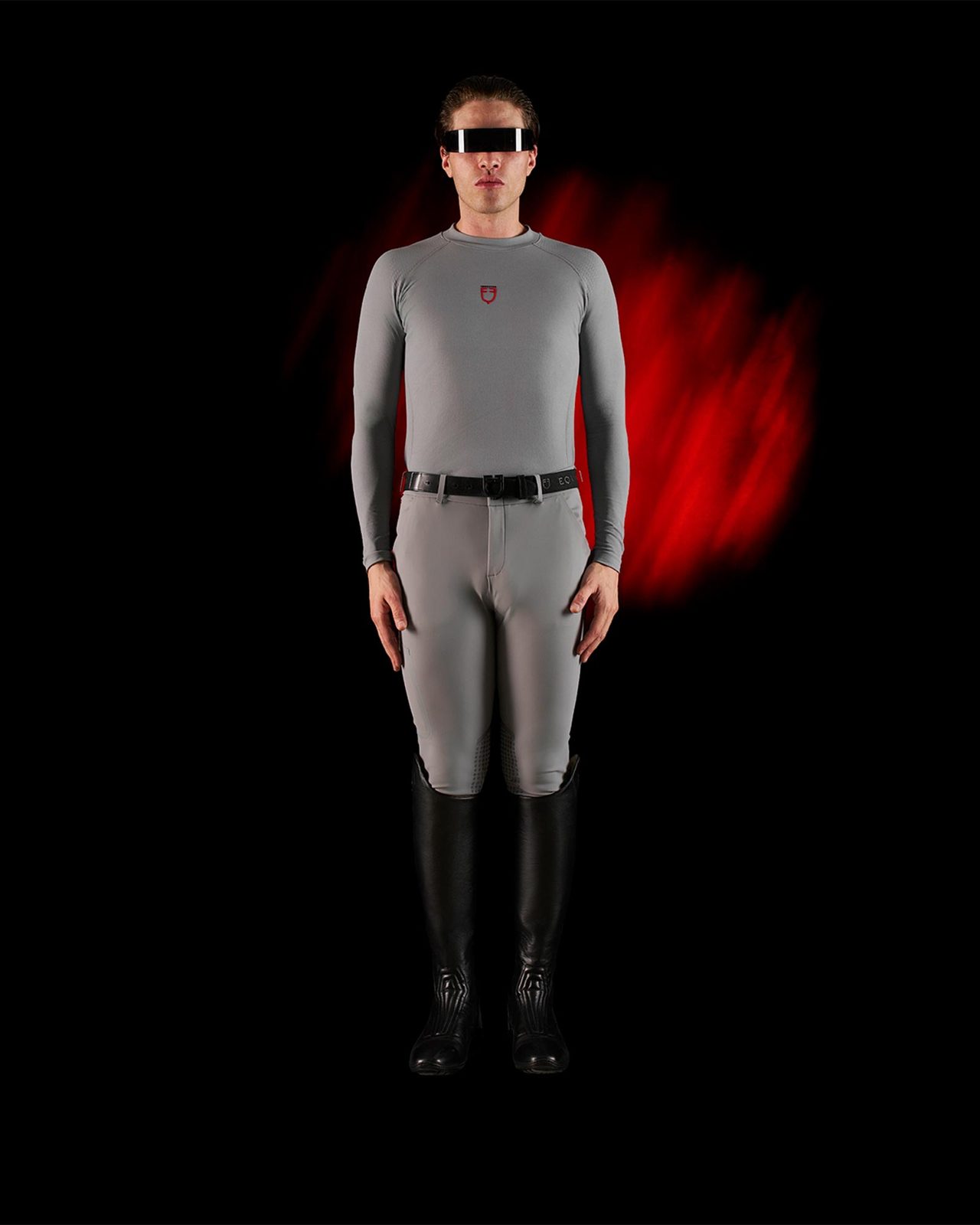 Base layer uomo Equestro Ridertechnology manica lunga