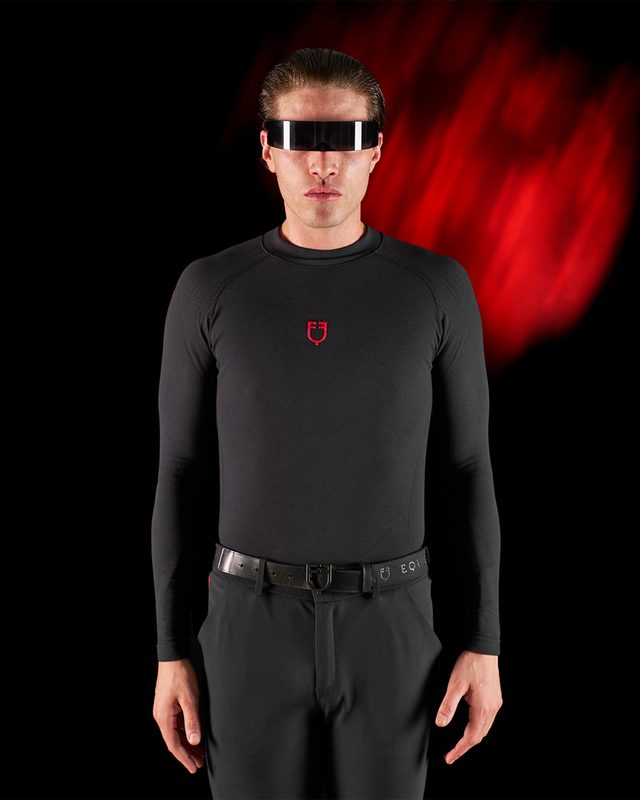 Base layer uomo Equestro Ridertechnology manica lunga