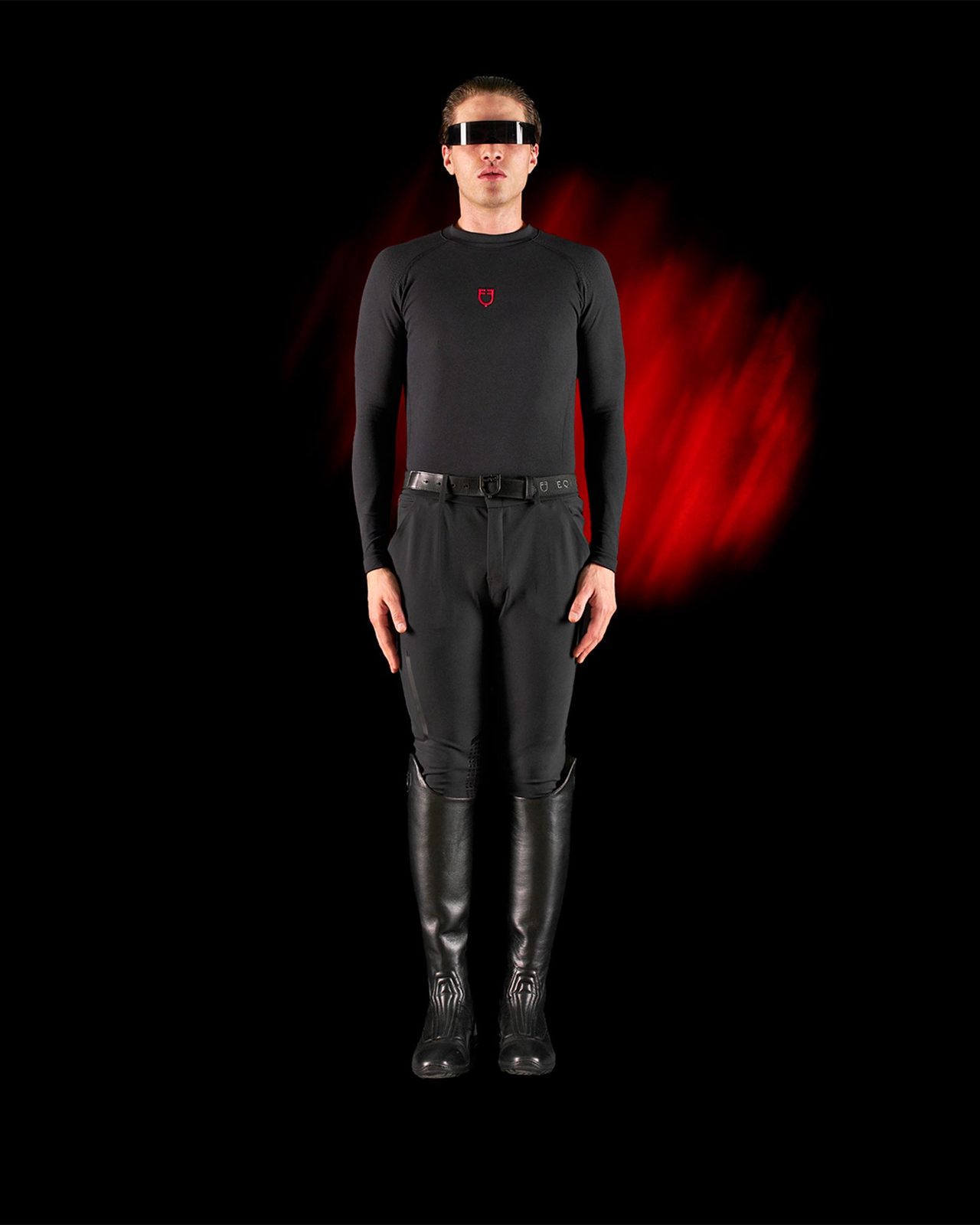 Base layer uomo Equestro Ridertechnology manica lunga