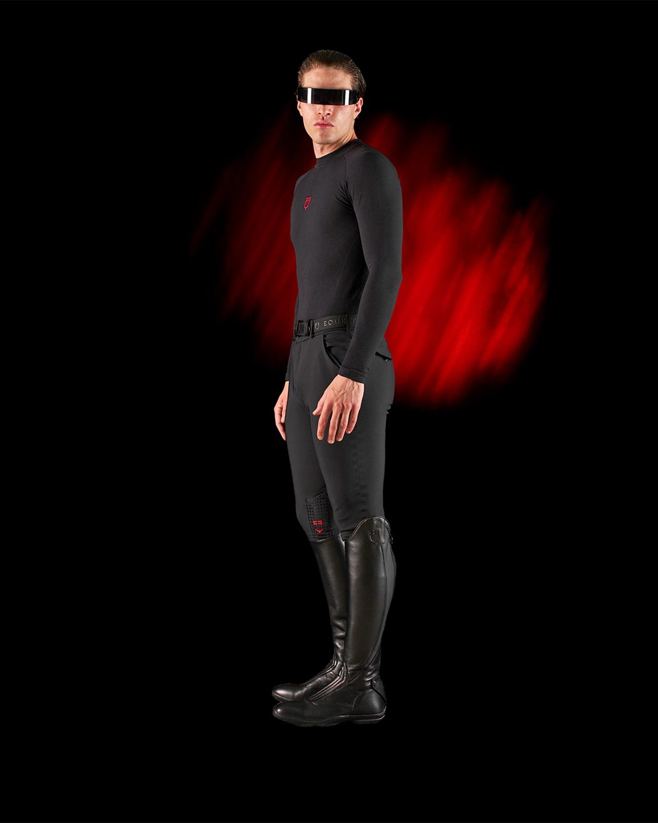 Base layer uomo Equestro Ridertechnology manica lunga