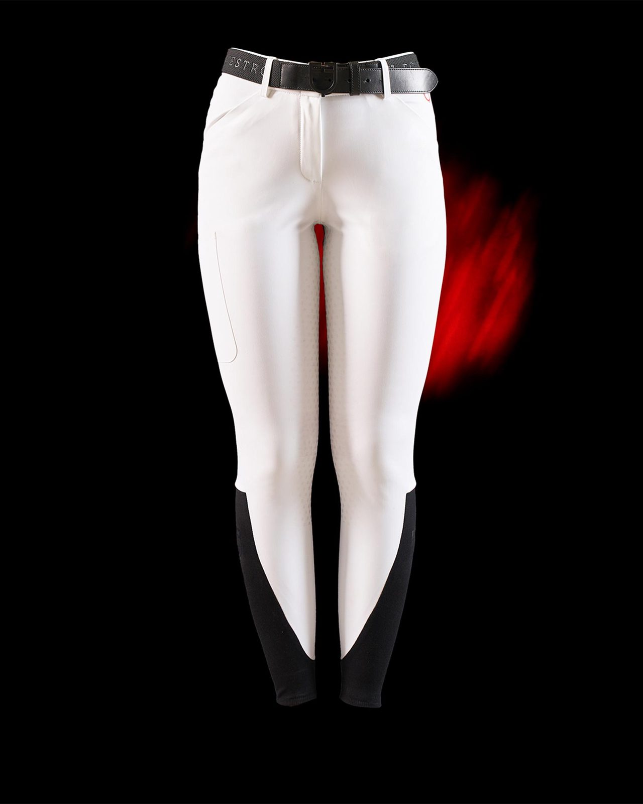 Pantalone slim fit donna Equestro Ridertechnology full grip