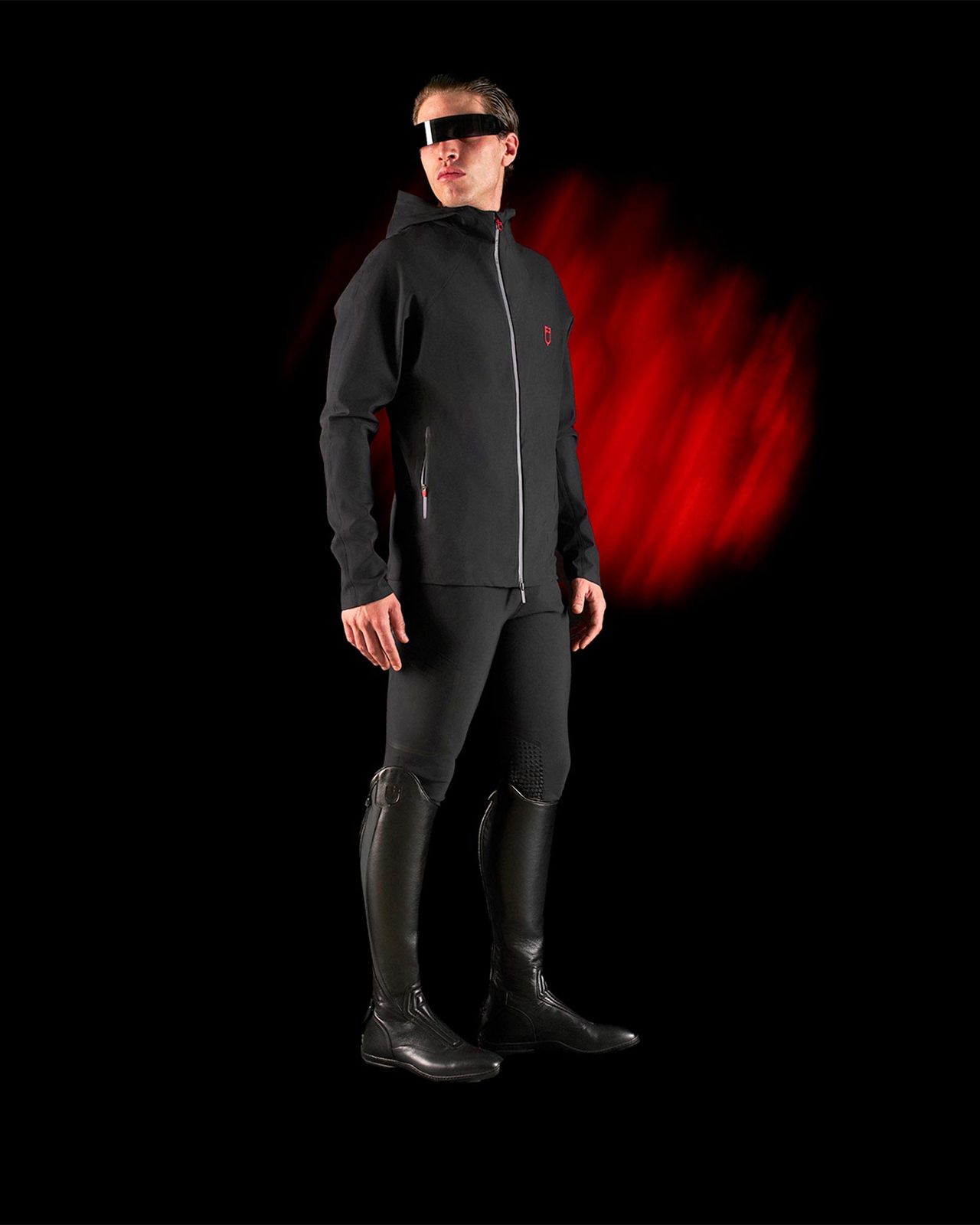 Equestro Ridertechnology men's technical hooded sweatshirt