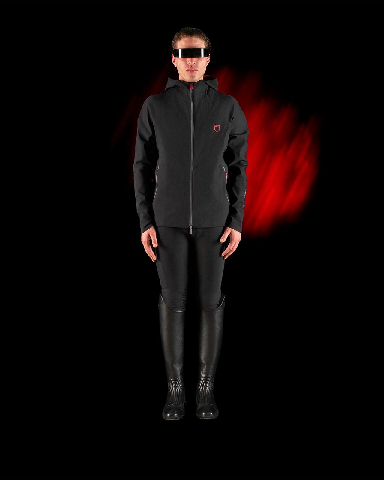 Equestro Ridertechnology men's technical hooded sweatshirt