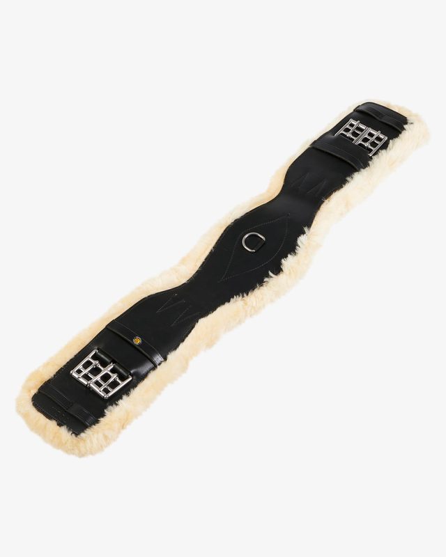 Dressage girth leather