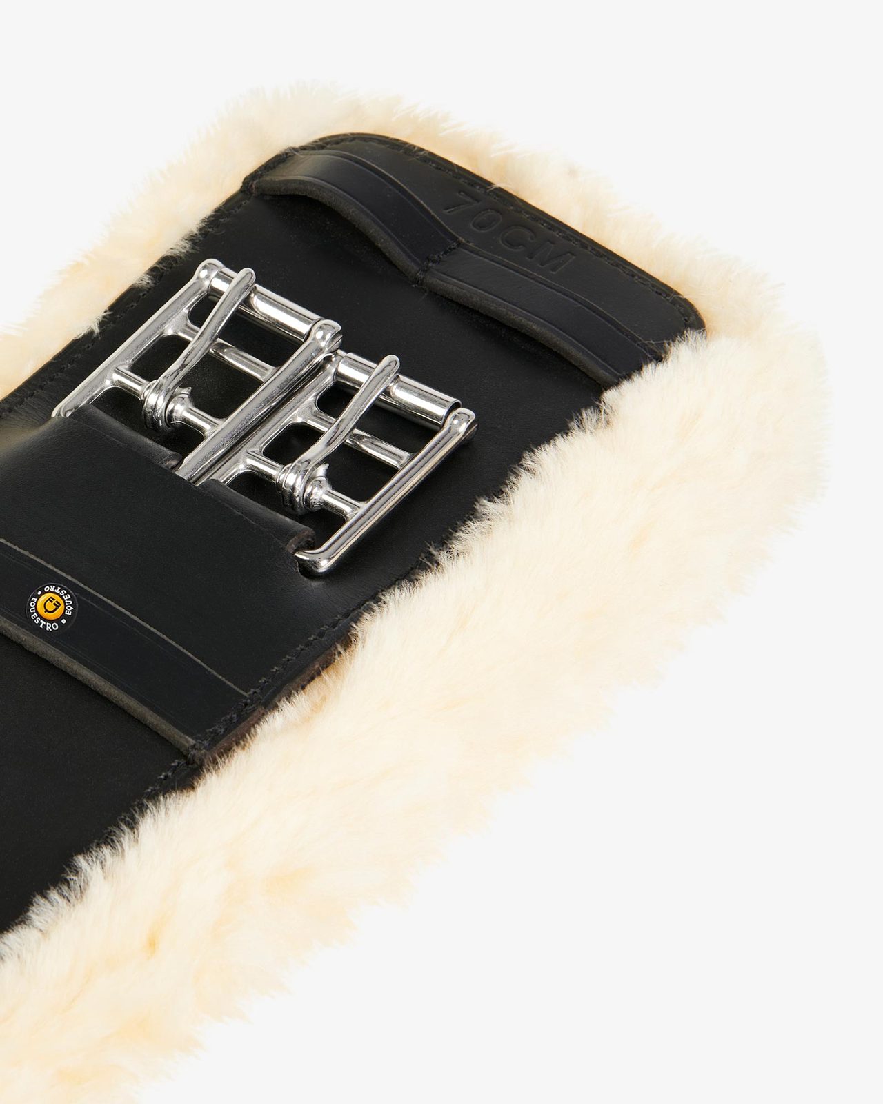 Dressage girth leather