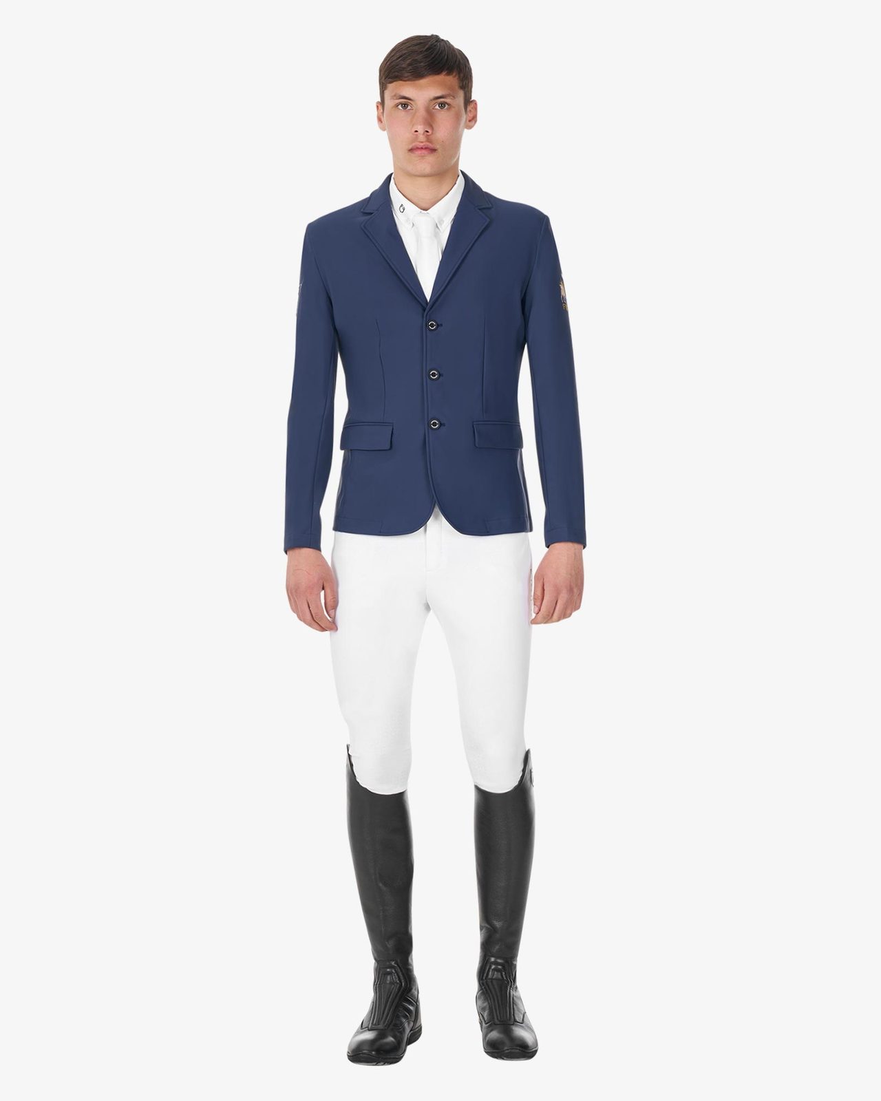 Men's three-button competition jacket Equestro X FISE