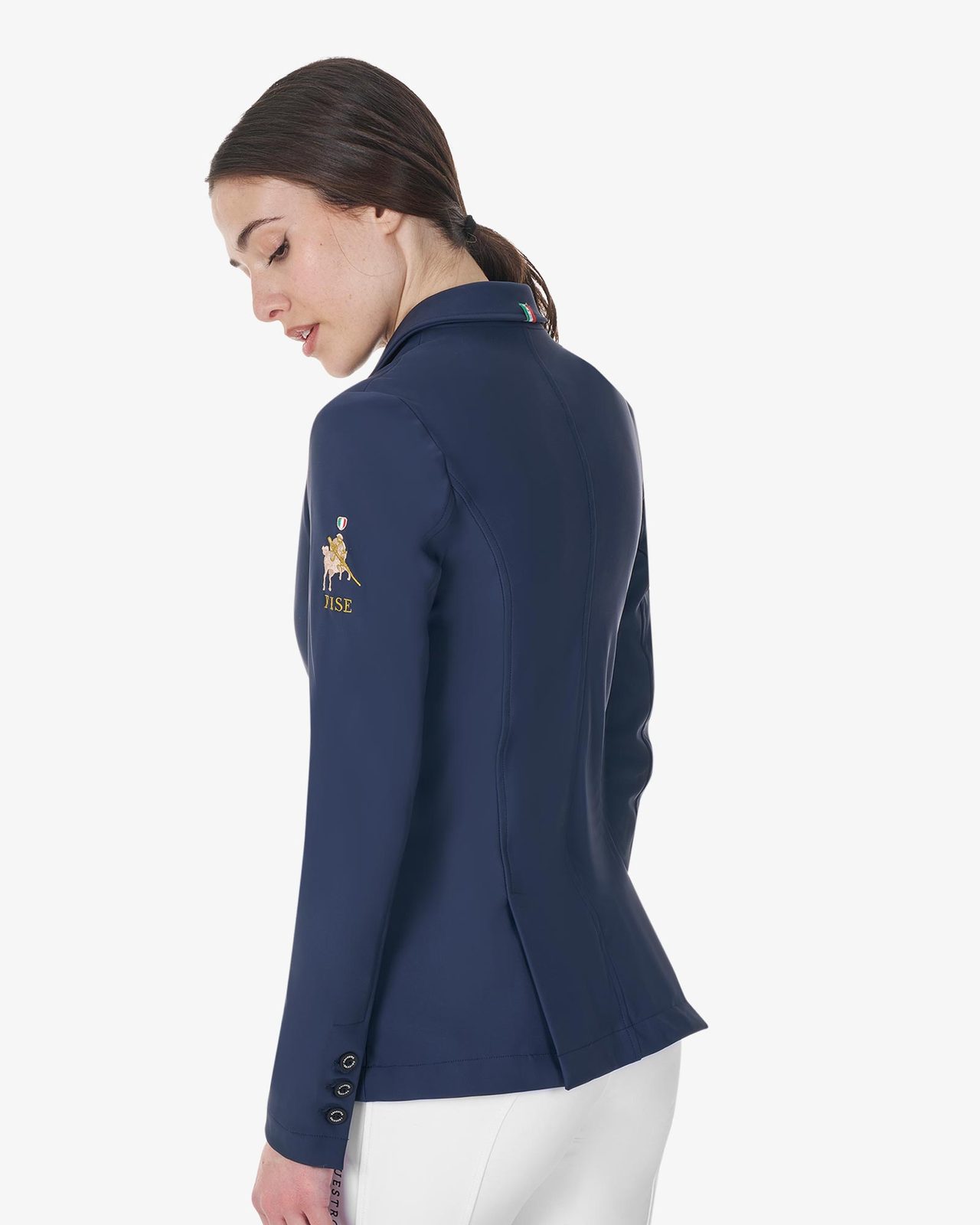 Women's three-button competition jacket Equestro X FISE